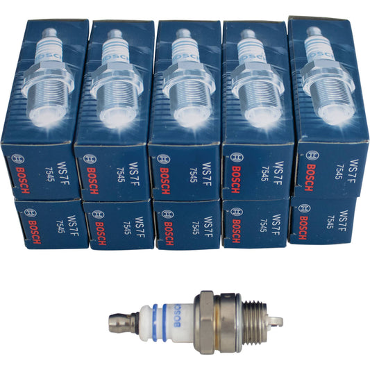 10 Bosch Spark Plug Bosch 7545/WS7F (Stens 130-120-10)