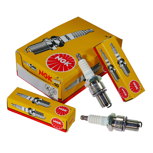 4 NGK Spark Plug NGK 3961/BR8ES Solid (Stens 130-132-4)