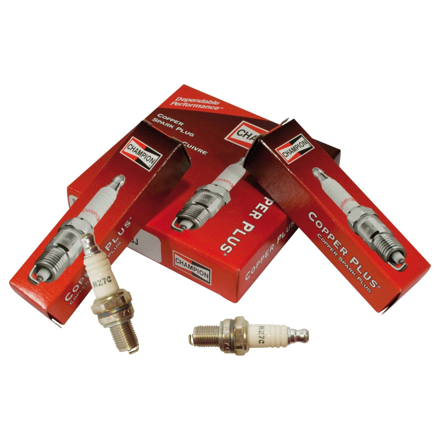 4 Champion Spark Plug Champion 965/RZ7C (Stens 130-133-4)