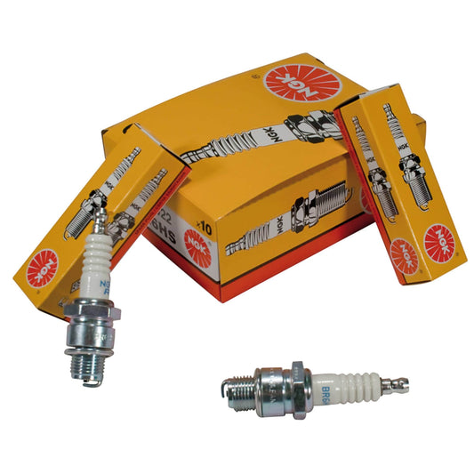 10 NGK Spark Plug NGK 3922/BR6HS (Stens 130-135-10)