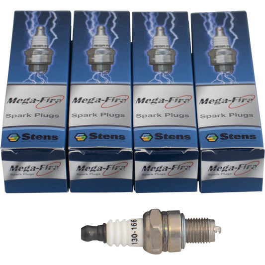 4 Mega-Fire Spark Plug Mega-Fire SE-CMR5H (Stens 130-166-4)