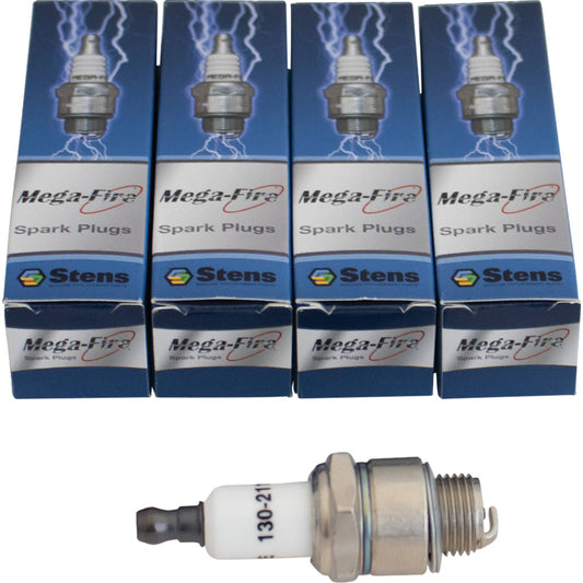 4 Mega-Fire Spark Plug Mega-Fire SE-19J (Stens 130-211-4)