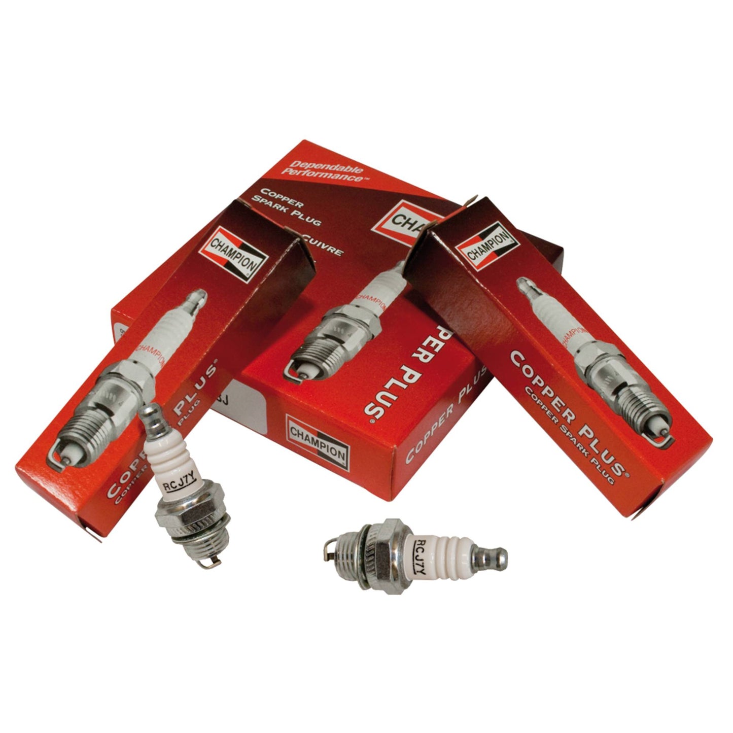 4 Champion Spark Plug Champion 859/RCJ7Y (Stens 130-241-4)