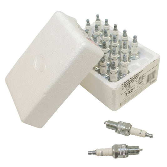 24 Champion Spark Plug Shop Pack Champion 302S/N11YC (Stens 130-464)