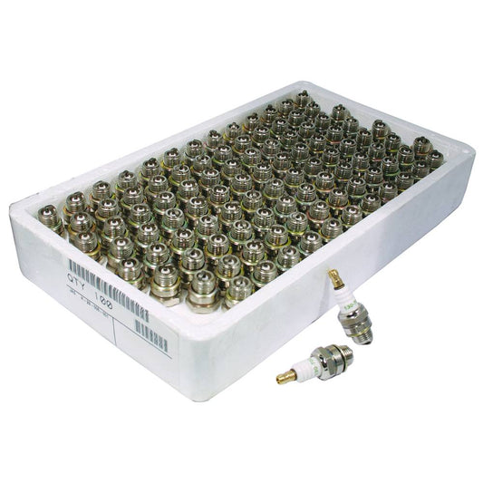 100 Torch Spark Plug Shop Pack L6C Replaces Champion CJ8 (Stens 130-728)