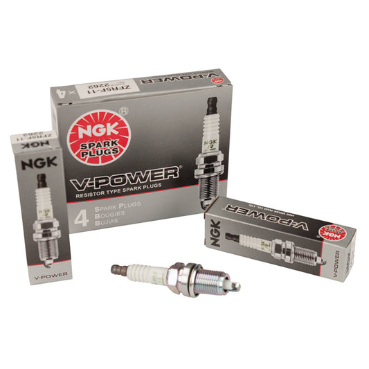 4 NGK Spark Plug NGK 2262/ZFR5F-11 (Stens 130-806-4)