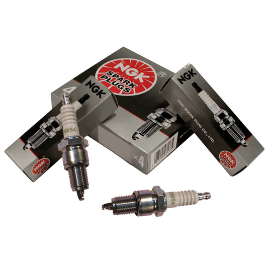 4 NGK Spark Plug NGK 5077/ZGR5A (Stens 130-835-4)