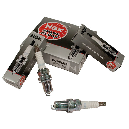 4 NGK Spark Plug NGK 6130/BCPR5ES (Stens 130-914-4)