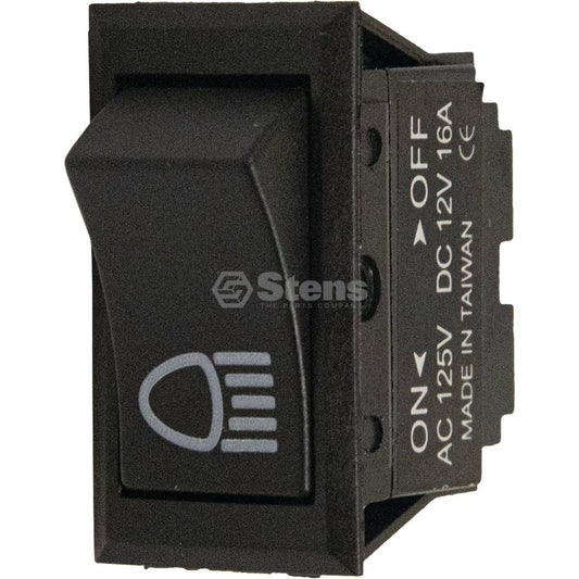 Atlantic Quality Parts Rocker Light Switch John Deere AM117324 (Stens 1400-0951)