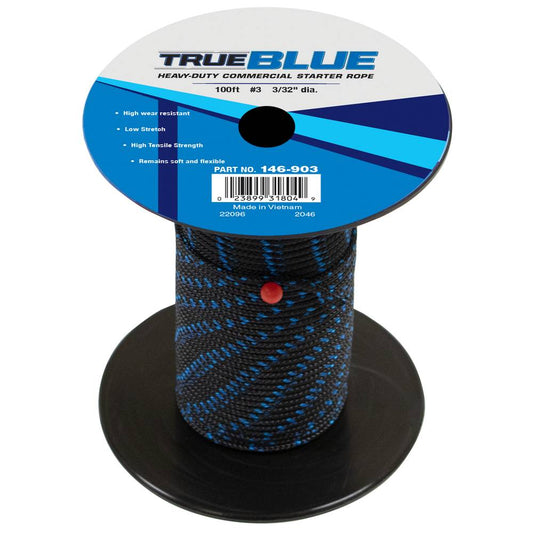 TrueBlue 100' Starter Rope #3 Solid Braid (Stens 146-903)