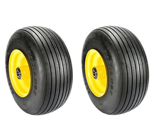 Set of 2 Caster Wheel Assembly For John Deere Rotary (16659)