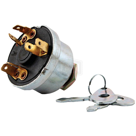 Atlantic Quality Parts Ignition Switch CaseIH 529800R91GV (Stens 1700-0947)