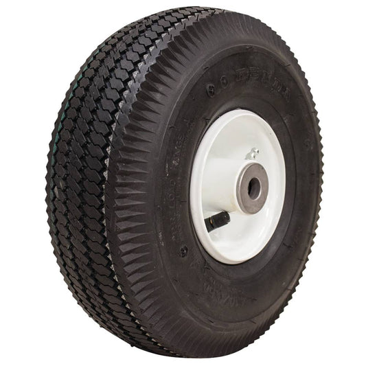 Zero-Flat Wheel Assembly 4.10x3.50-4 (Stens 175-658)