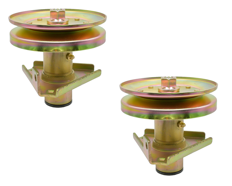 Set of 2 Deck Spindles for John Deere LT160 and LT180 (Rotary 17622)