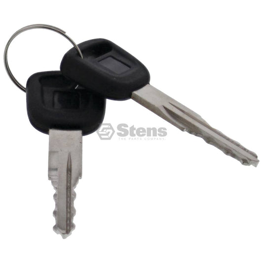 2 Atlantic Quality Parts Ignition Key Kubota T0270-81840 (Stens 1900-0921)