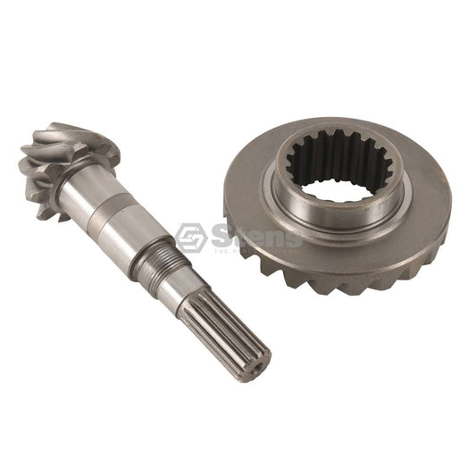 Atlantic Quality Parts Ring Gear and Pinion Kubota 32781-20502 (Stens 1905-2004)