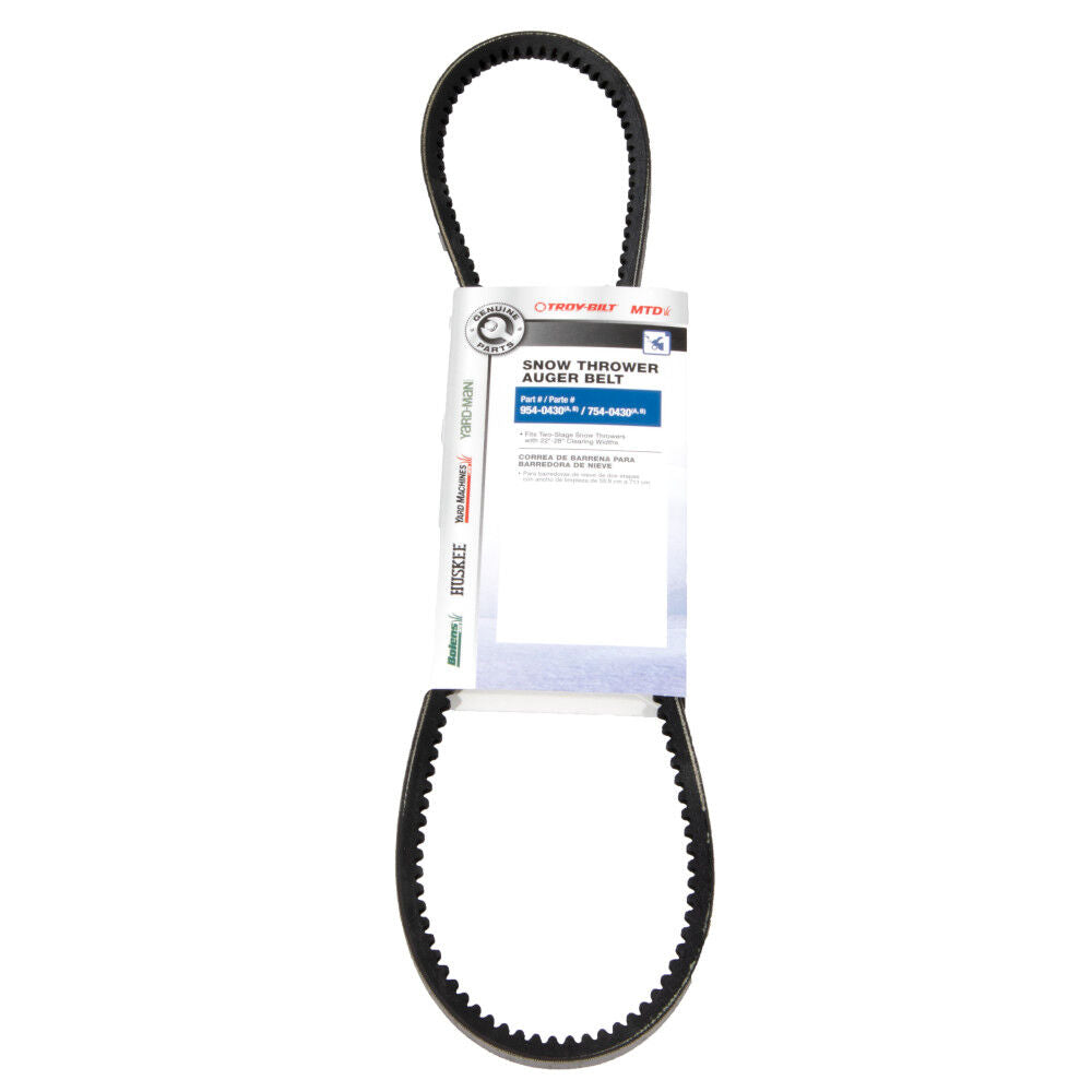MTD  Snow Blower Auger Belt - 289249