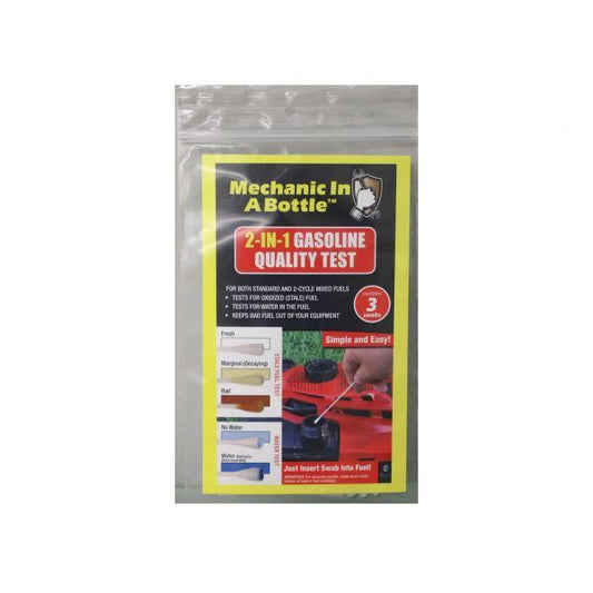 B3C Solutions 100 Mechanic In A Bottle Pro 2-IN-1+ Swabs for Gasoline Quality Test (7-100-1)