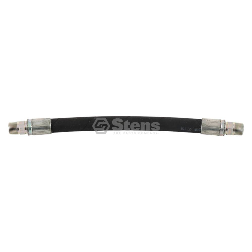 Atlantic Quality Parts Hydraulic Hose 3/8" x 12" SAE 100 R2AT 2 wire (Stens 3001-0000)