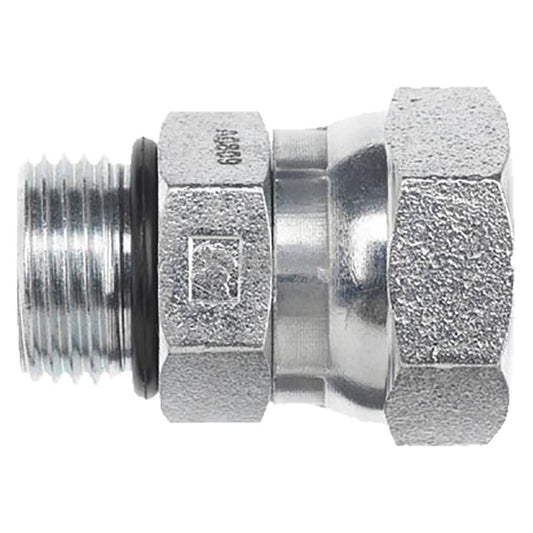 2 Atlantic Quality Parts Hydraulic Adapter Male ORB to Female Pipe Swivel Adapter (Stens 3001-1334)