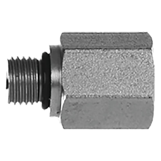 2 Atlantic Quality Parts Hydraulic Adapter Male ORB to Female Pipe (Stens 3001-1369)