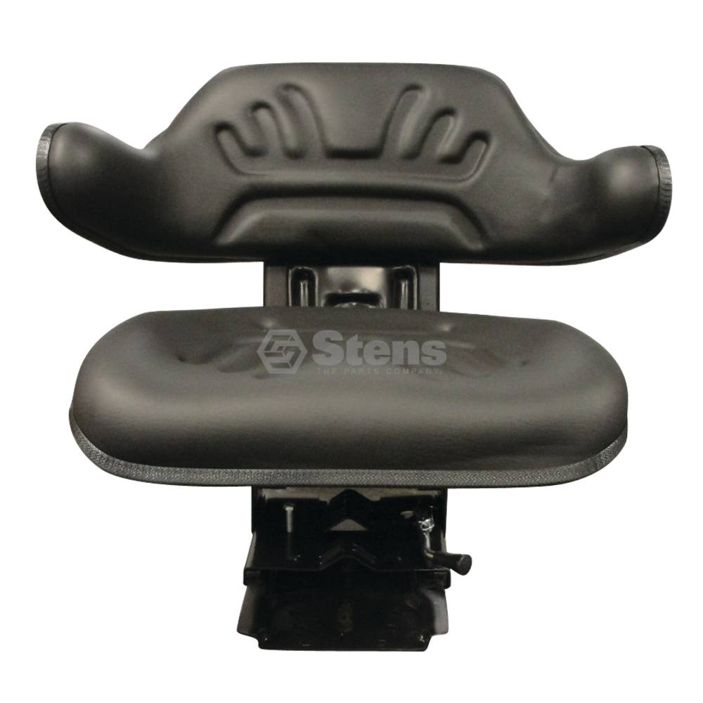 Atlantic Quality Parts Seat Economy suspension, black, adjustable (Stens 3010-0000)