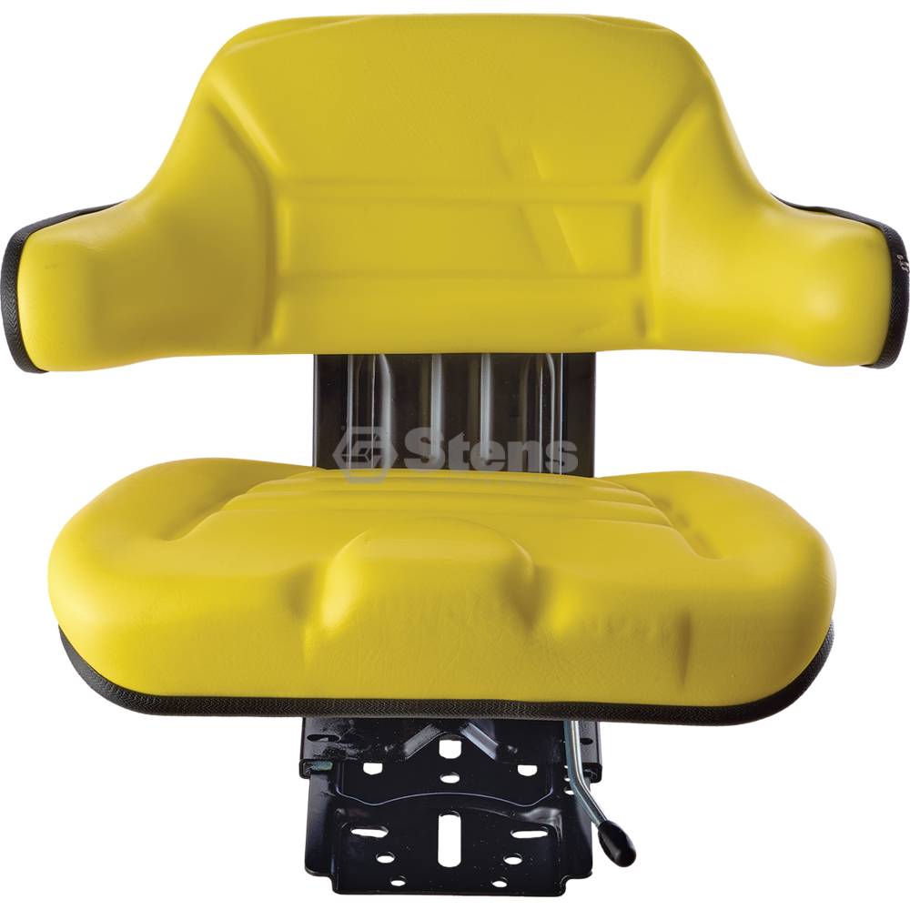 Atlantic Quality Parts Seat Economy suspension, yellow, adjustable (Stens 3010-0026)