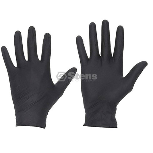100 Atlantic Quality Parts Nitrile Gloves XLarge (Stens 3014-1225)
