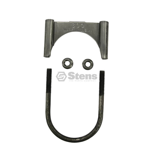 Atlantic Quality Parts Exhaust Clamp Stanley CL-300 (Stens 3017-8019)