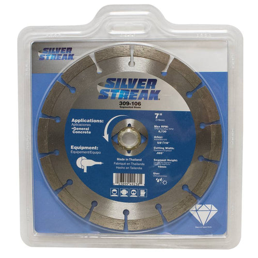 Silver Streak Segmented Blade 7" Segmented Blade (Stens 309-106)
