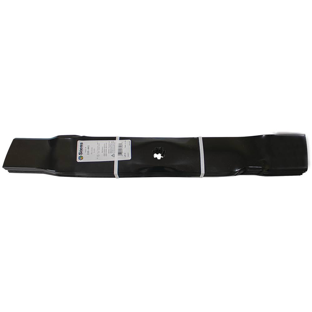 6 Stens Mulching Blade Shop Pack John Deere GX22151 (Stens 330-441-6)
