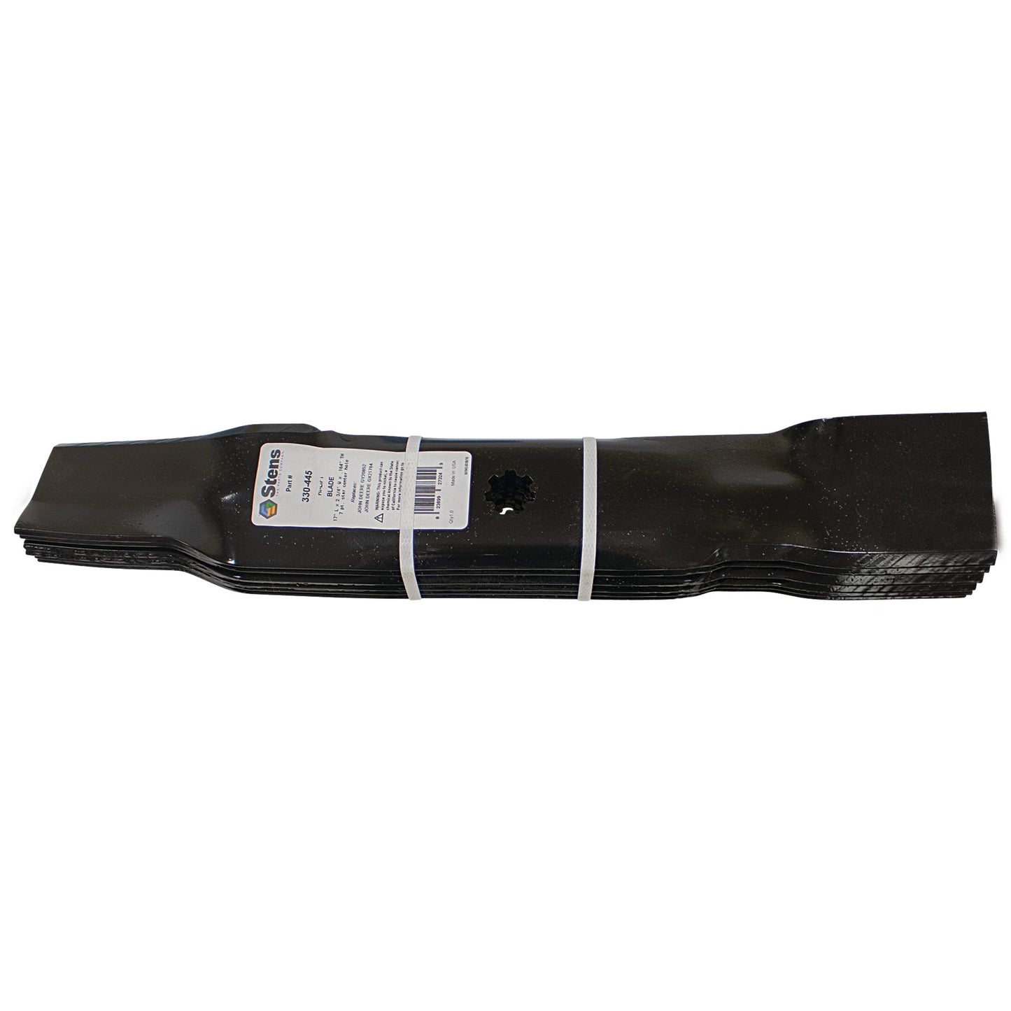 6 Stens Hi-Lift Blade Shop Pack John Deere GY20852 (Stens 330-445-6)