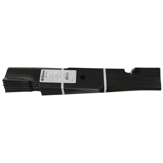 6 Stens Notched Air-Lift Blade Shop Pack Scag 481710 (Stens 340-109-6)