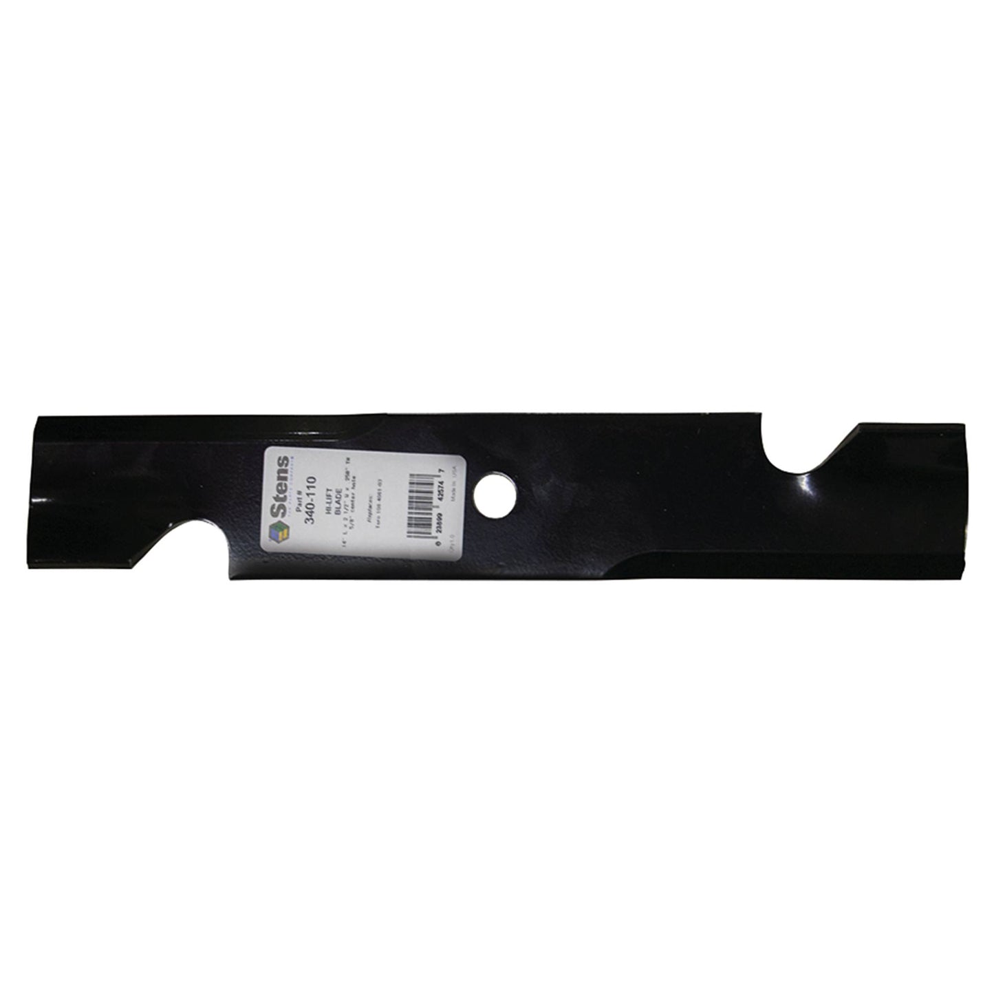 Stens Notched Hi-Lift Blade Toro 108-4081-03 (Stens 340-110)