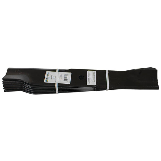 6 Stens Hi-Lift Blade Shop Pack Exmark 103-6584-S (Stens 355-061-6)