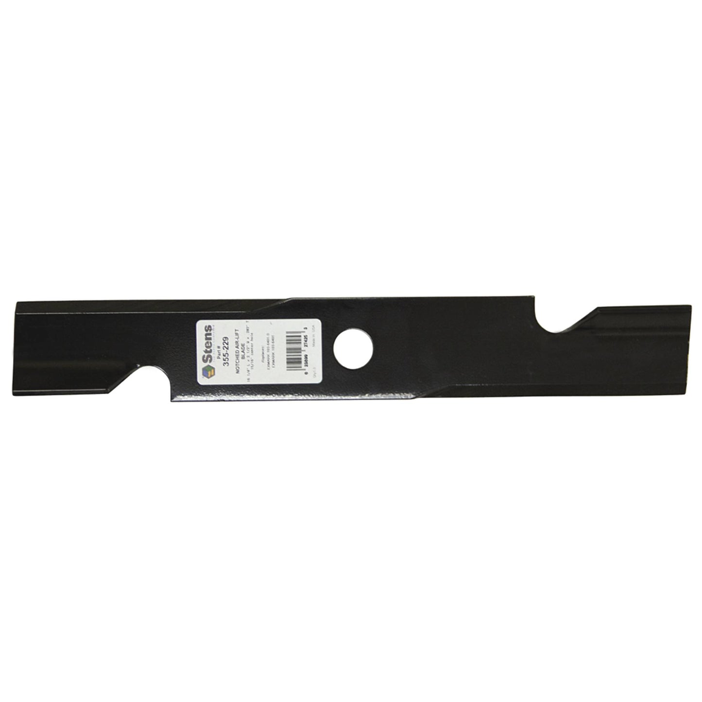 Stens Notched Air-Lift Blade Exmark 116-5177-S (Stens 355-229)