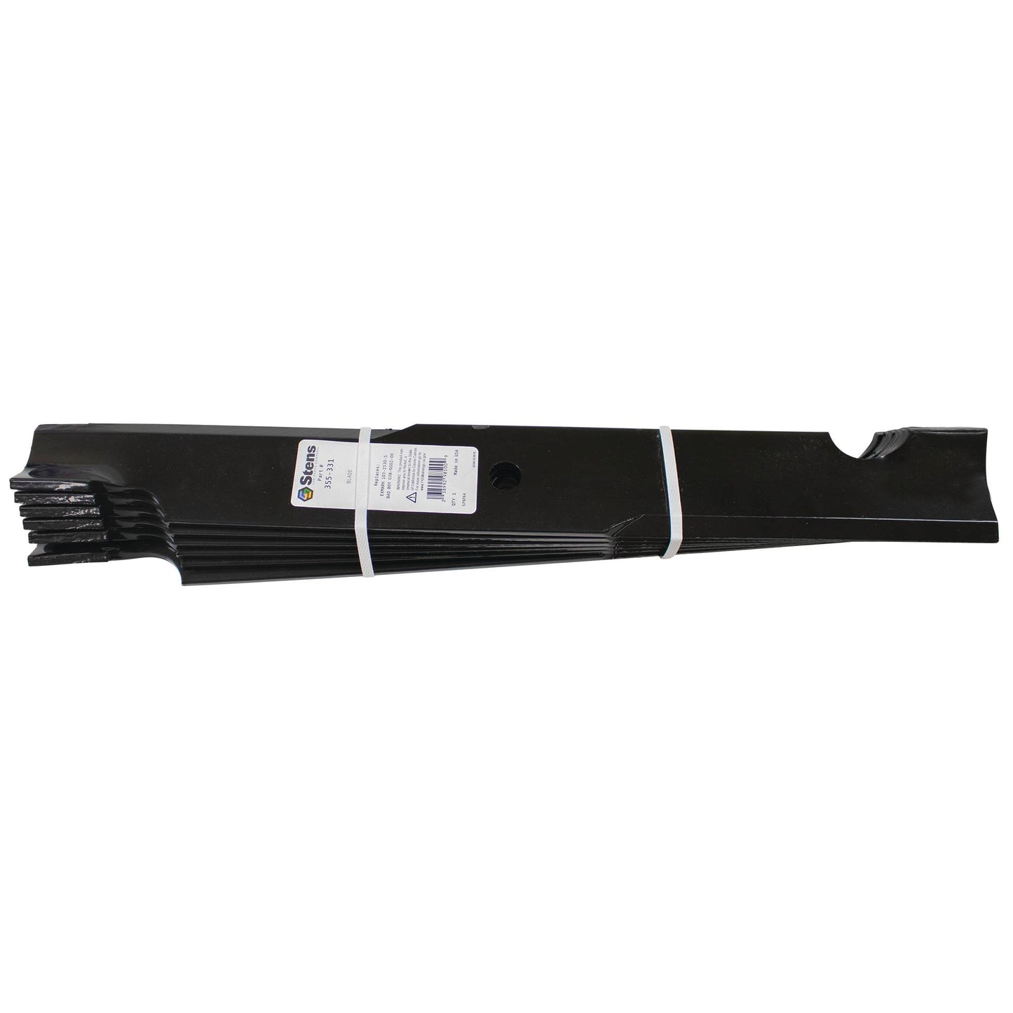 6 Stens Hi-Lift Blade Shop Pack Exmark 103-2530-S (Stens 355-331-6)