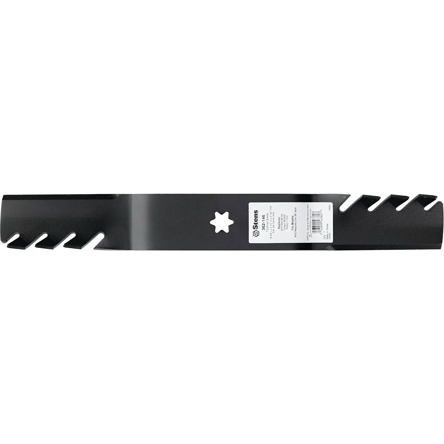 Silver Streak Toothed Blade MTD 942-0610A (Stens 362-146)