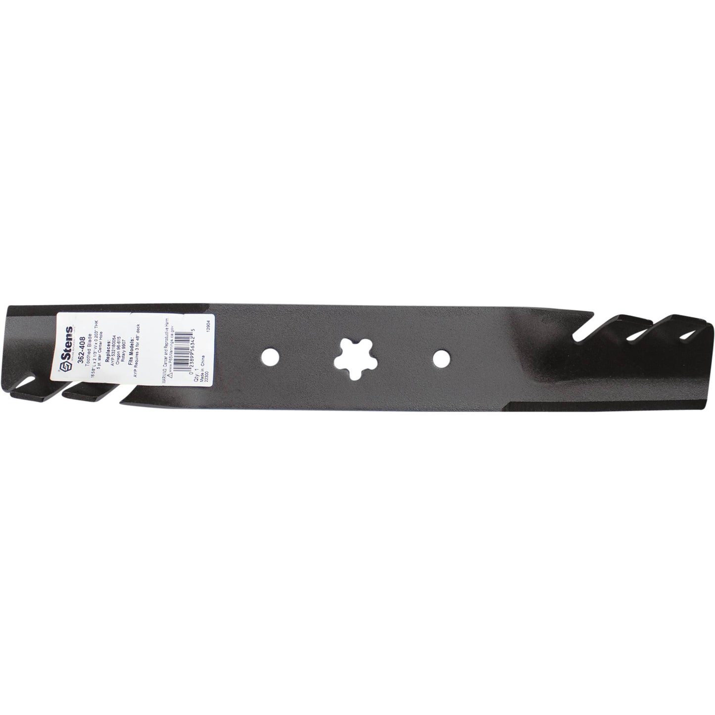 Silver Streak Toothed Blade AYP 532180054 (Stens 362-408)