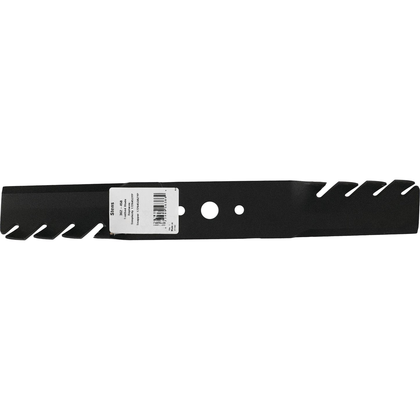 Silver Streak Toothed Blade Simplicity 1726453YP (Stens 362-458)