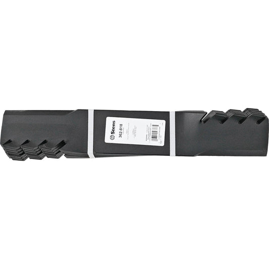 6 Silver Streak Toothed Blade Shop Pack Exmark 116-5176-S (Stens 362-818-6)