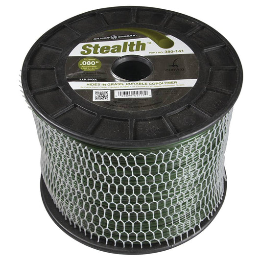Silver Streak Stealth Trimmer Line .080 5 lb. Spool (Stens 380-141)