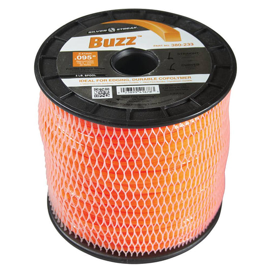 Silver Streak Buzz Trimmer Line .095 3 lb. Spool (Stens 380-233)