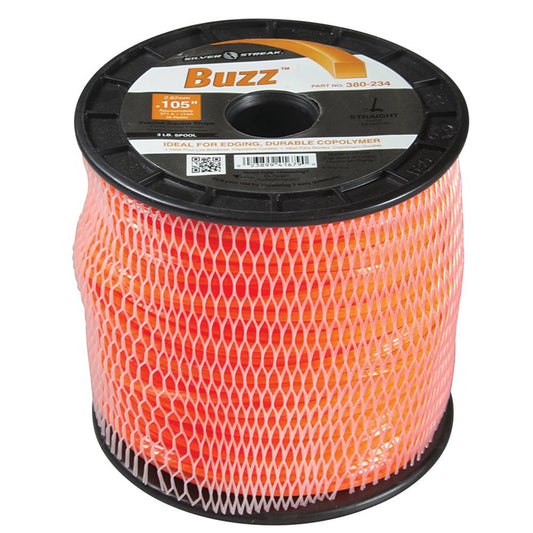 Silver Streak Buzz Trimmer Line .105 3 lb. Spool (Stens 380-234)