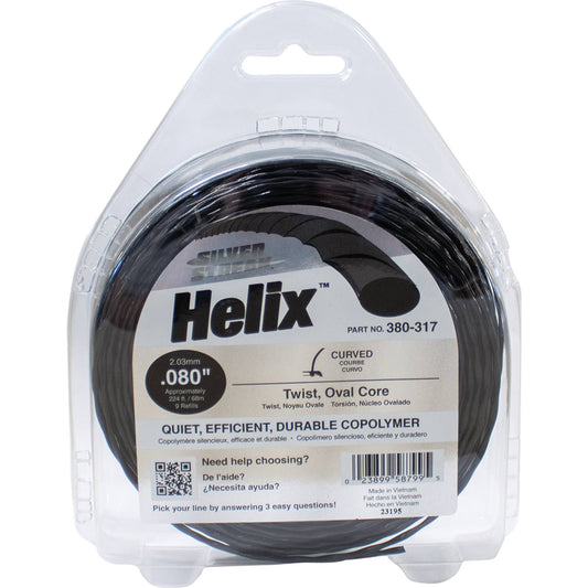 Silver Streak Helix Trimmer Line .080 1/2 lb. Donut (Stens 380-317)