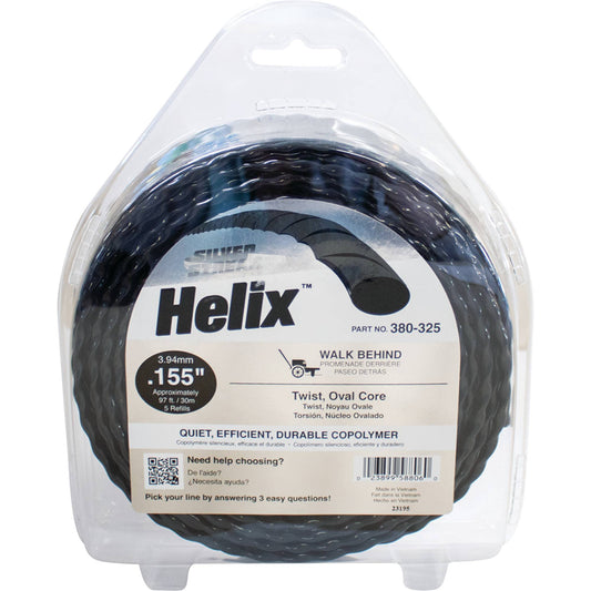 Silver Streak Helix Trimmer Line .105 1 lb. Donut (Stens 380-328)