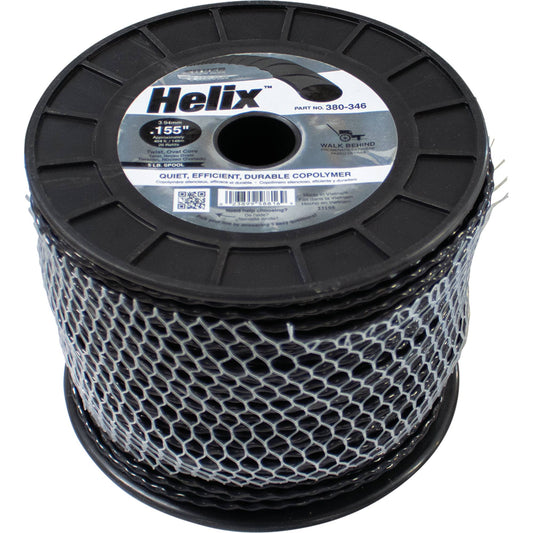 Silver Streak Helix Trimmer Line .155 5 lb. Spool (Stens 380-346)