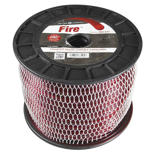 Silver Streak Fire Trimmer Line .080 5 lb. Spool (Stens 380-641)