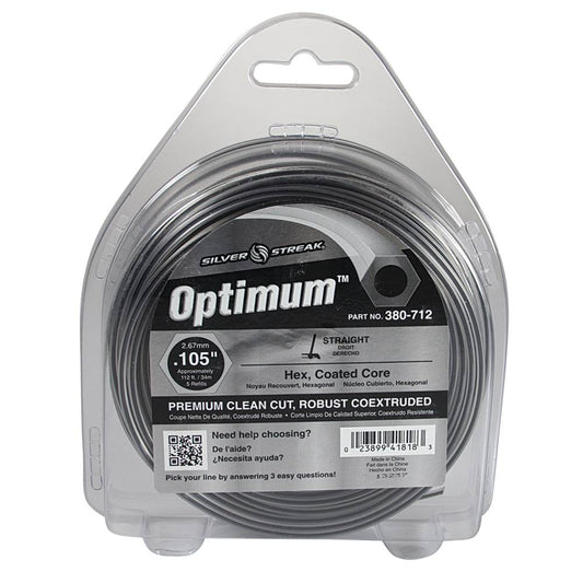 Silver Streak Optimum Trimmer Line .105 1/2 lb. Donut (Stens 380-712)