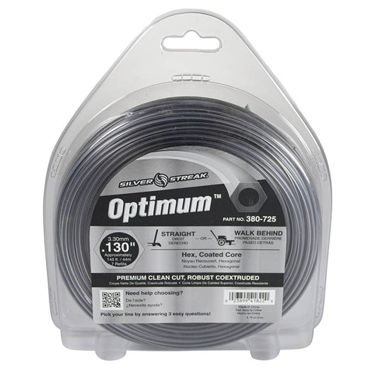 Silver Streak Optimum Trimmer Line .130 1 lb. Donut (Stens 380-725)